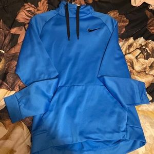 Blue Nike Dri-fit hoodie size: M